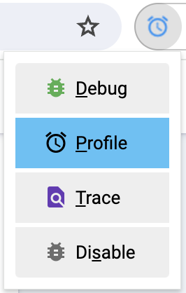 Image of how to enable Xdebug Profile